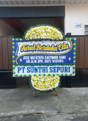 Papan Bunga Duka di Sei Rengas I